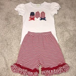 Patriotic 4th of July outfit